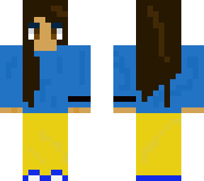 blue girl