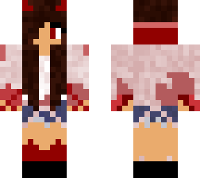 brunette devil girl