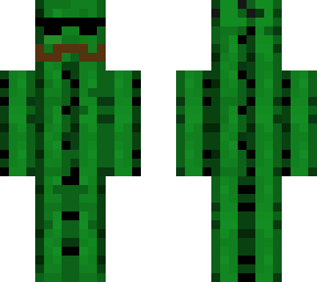 cactus with a mustache