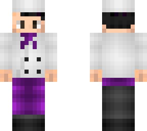 chef with purple accents