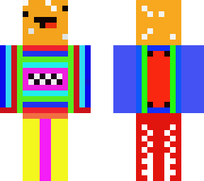 colorful burger