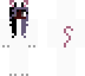 cute melanin mouse character