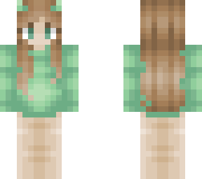 cutie green monster