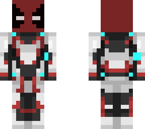 deadpool quantum suit (with and without mask)