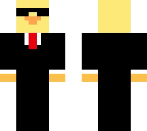 ducks with suits