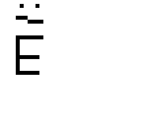 e man
