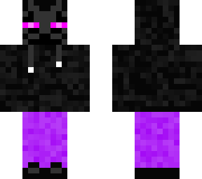 enderman in hoodie