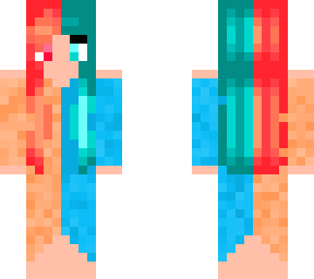 fire & ice girl (original hair base by animenerd12)