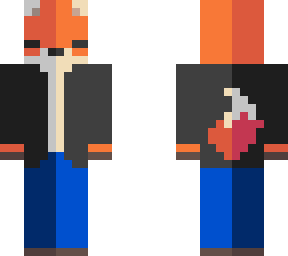 fox with cloth