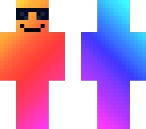 gradient boy with shades and smile