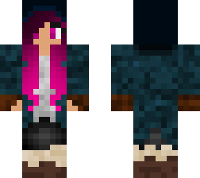 hooded girl skin