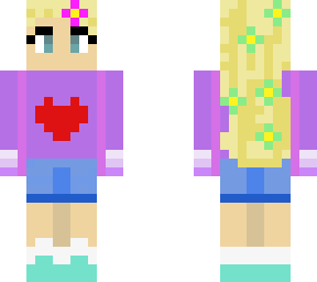 kawaii flower girl