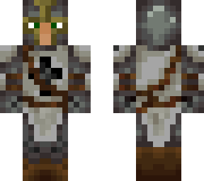 knight with face