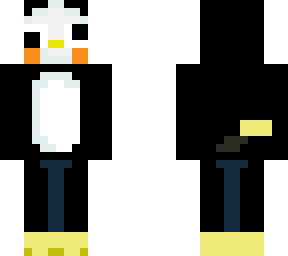 original derpy peachu as a penguin