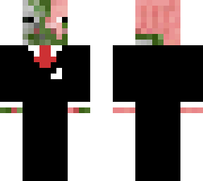 pig zombie elegante
