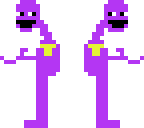 Purple Guy but not OUter layer | Minecraft Skin