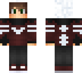 red and white boy