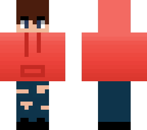 red hoodie :d