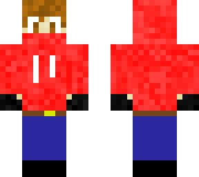 red hoodie boy