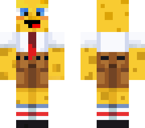 Spongebob Minecraft Skin
