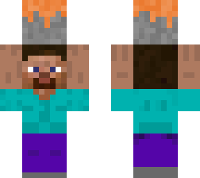 steve holding dungeons grass thingy