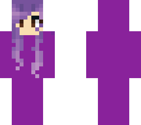 super purple onesie w/ hoodie