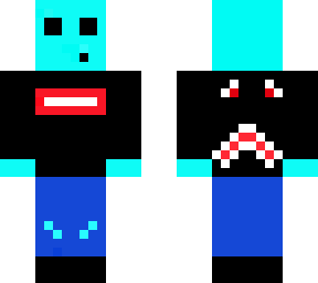 supreme slime (my first skin) redone