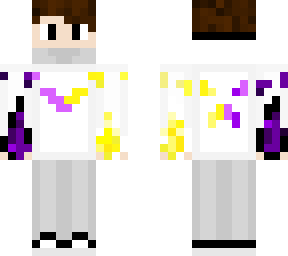 yellow purple fire boy