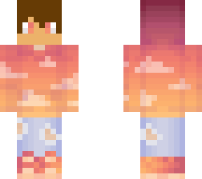 (sky) (red) (boy)