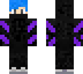 blue hair assassin