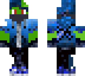 blue ninja boy halloween edition revised