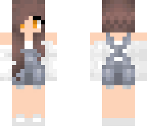 braided overalls cutie