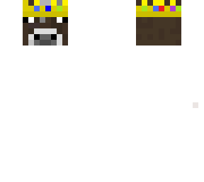 cow head with crown