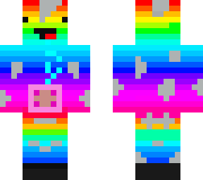 da derpy rainbow cow