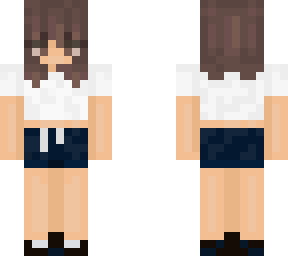 final short hair girl skin edit