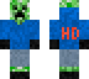 gamercreeper aka my main yt skin