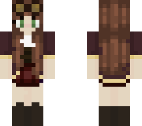 girl in steam punk outfit