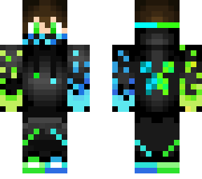 green & blue