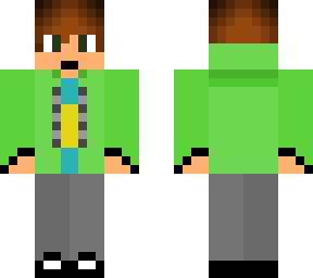 green jacket male