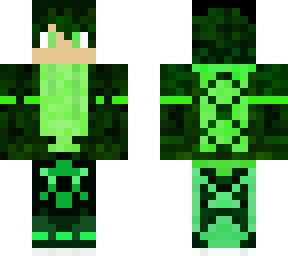 green lightning guy