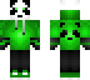 green panda