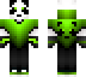 green panda