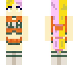 my oc ojino in cheer outfit