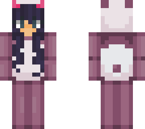 pink panda girl