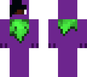 purple pixeldip reskin with brown eyes
