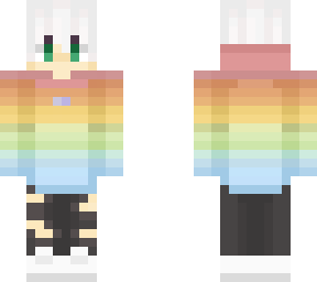 rainbow hoodie boy