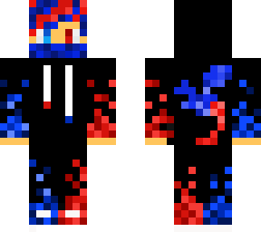 red & blue dragon gamer v.2