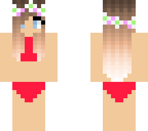 red bikini