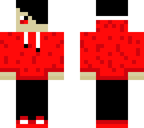 red hoodie boy