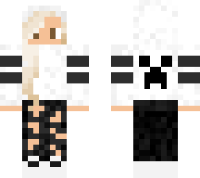 white creeper hoodie